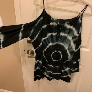 Tie dye romper